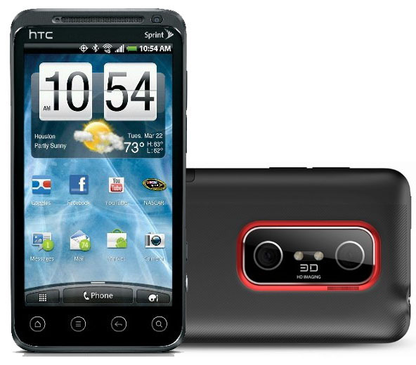 Коммуникатор HTC EVO 3D