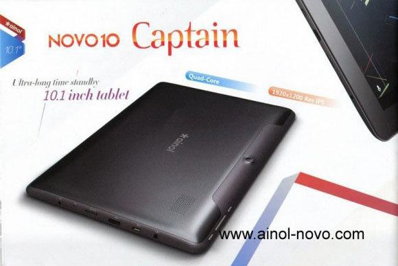 Китайский планшет Ainol Novo 10 Captain с экраном FullHD (фото и цена)