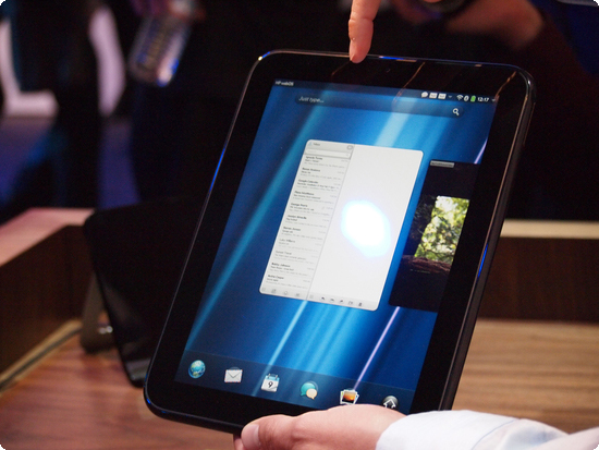 HP TouchPad:     HP