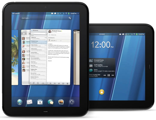 HP TouchPad: характеристики и цена планшета HP