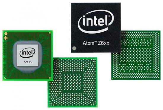 Платформа Intel Oak Trail с Atom Z670 и GMA 600 для планшетов