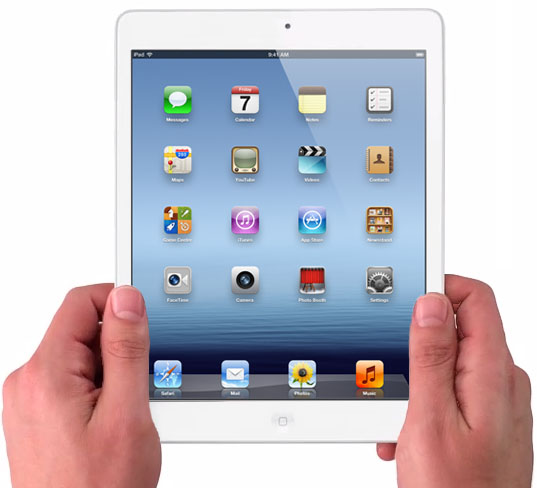 Две новых рекламы планшета Apple iPad mini (видео)