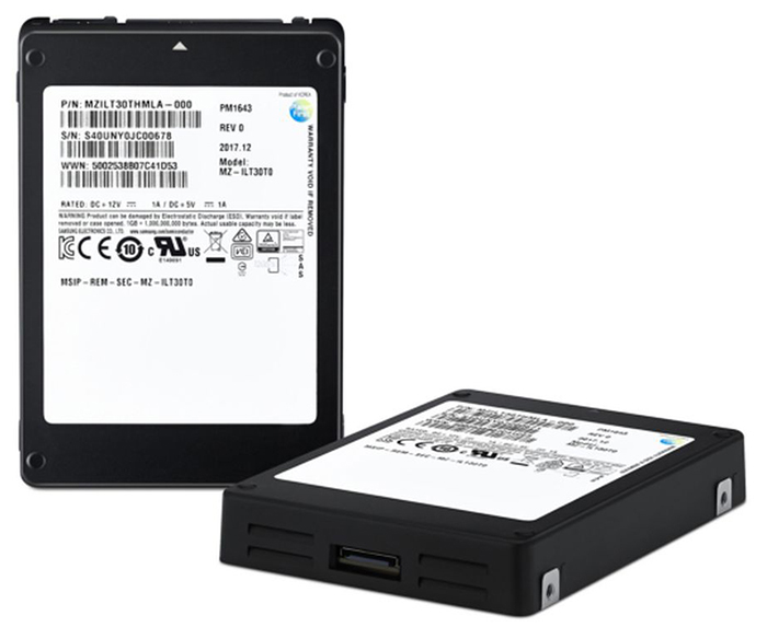 Samsung выпускает 2,5 SSD диск с максимальной ёмкостью 30 Тб